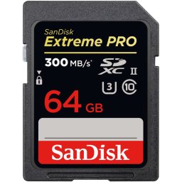 SanDisk SDXC 64GB Extreme Pro 300MB/s