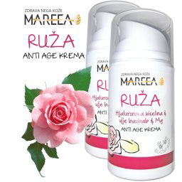 PRIRODNA ANTI AGE KREMA RUŽA & ULJE BAOBAB & Mg 50ML