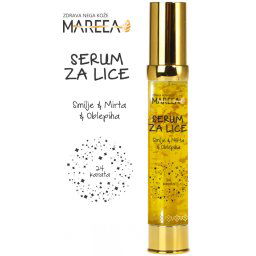 SERUM ZA LICE SMILJE & MIRTA 24K ZLATO 30ml