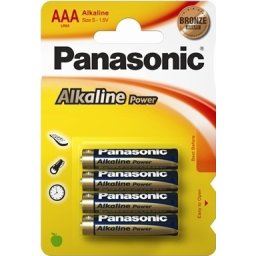 Baterije Panasonic LR03 AAA alk. power B4