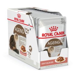 Royal Canin kesice za mačke Ageing +11 - sosić 12x85g