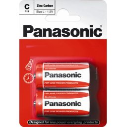Baterije Panasonic R14 1,5V