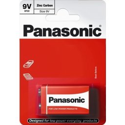 Baterija Panasonic 6F22R 9V