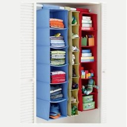 Viseći organizer garderobe sa pregradama