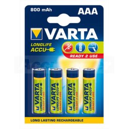 Baterije Varta punjive R03 AAA 800 mAh B4