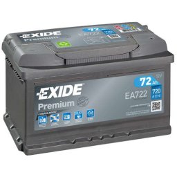 Akumulator Exide Premium EA722 72Ah 720A EXIDE