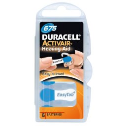Baterija za slušni aparat Duracell DA675