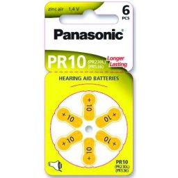 Baterija za slušni aparat Panasonic PR10