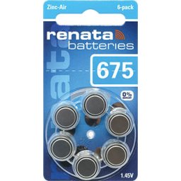Baterija za slušni aparat Renata ZA675