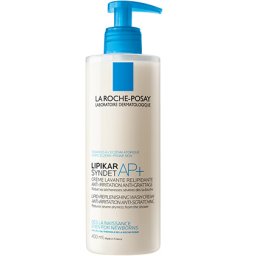 La Roche-Posay LIPIKAR SYNDET AP+ Kremasti gel za tuširanje obogaćen lipidima za svakodnevno pranje osetljive suve kože s osećajem svraba i iritacija, pogodno za bebe, decu i odrasle, 400 ml