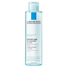 La Roche-Posay EFFACLAR Micelarna voda za čišćenje kože i uklanjanje šminke, masna i osetljiva koža, 200 ml