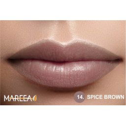 Prirodni ruž za usne Lipstick No 14 SPICE BROWN