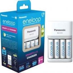 eneloop BQ-CC55E SMARTPLUS punjač + 4x AA BK-3MCDE baterije (K-KJ55MCD40E)