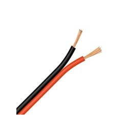 ZT K STRUJNI PP/L-Y 2X0.75, CRNI PLJOSNATI