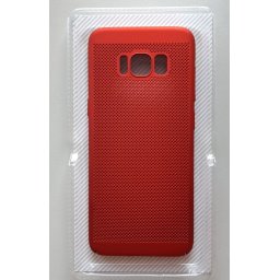 TPU/PC BREATH maska za SM-G950F GALAXY S8, crvena