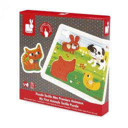 Drveni Puzzle sa teksturom - Moj kućni ljubimac