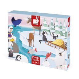 Taktilne puzzle - Život na ledu
