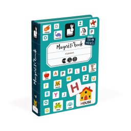 Magnetibook kutija sa magnetima - Abeceda (Engleski)