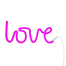 Neonska lampa - Love Pink