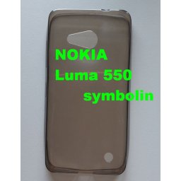 Silikonska maska TPU 0,3MM za 550 LUMIA, dim providna