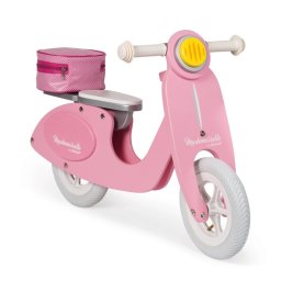 Drveni balans bicikl - Mademoiselle Pink Scooter