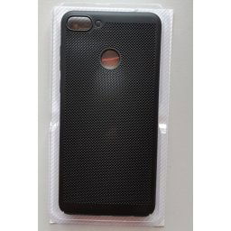 TPU/PC BREATH maska za Huawei Y9 2018, crna