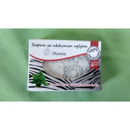 PRIRODNI SAPUN SA AKTIVNIM UGLJEM za dubinsko čišćenje pora 75 g