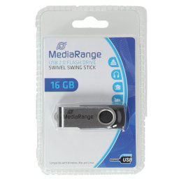 USB flash 2.0 Mediarange Swivel, 16Gb