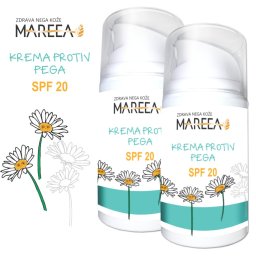 KREMA PROTIV PEGA OD SUNCA SA TRATINČICOM 50ml spf 20