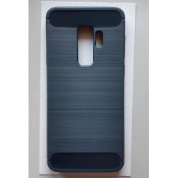 TPU maska BRUSHED za SM-G965F GALAXY S9 PLUS, teget plava