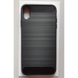 Maska BRUSHED za iPhone XS MAX (6.5") 2018, crna
