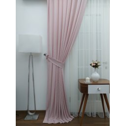 Zavesa Brillant roze