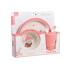 Set za jelo Jolis Trop Beaux, Roze