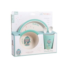 Set za jelo Jolis Trop Beaux, Plavi