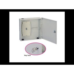 DIGITUS FIBER OPTIčKA ZAVRšNA KUTIJA SA 8 SLOTOVA ZA DUPLEX ADAPTERE (DO 16 X SC/ST/LC), METALNA SA BRAVICOM