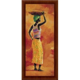 Naima, uramljena slika 20x50cm i 30x70cm