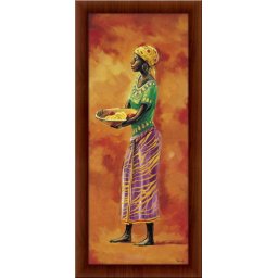 Halla, uramljena slika 20x50cm i 30x70cm