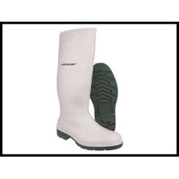 Čizme mesarske bele Dunlop Pricemaster