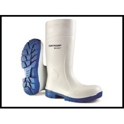 Čizme mesarske bele Dunlop Purofort