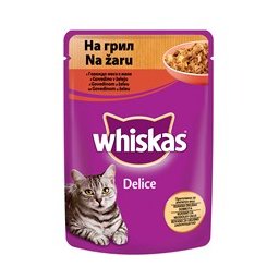 WHISKAS kesica za mačke - govedina na žaru 85gr