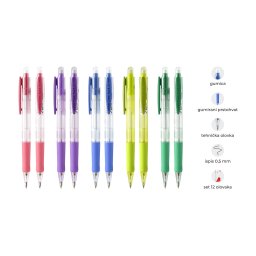 OLOVKA TEHNIČKA PENAC 0.5mm SA0907 SLEEK TOUCH PASTELNE BOJE