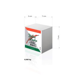 PLEKSI KOCKA 7X7 BELA 10239 LEPLJENA