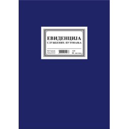 KNJIGA EVIDENCIJE SLUŽBENIH PUTOVANJA 6779 *PK