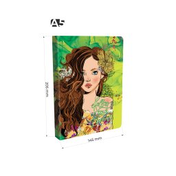 SVESKA LUX A5/96 TVRDA KARO