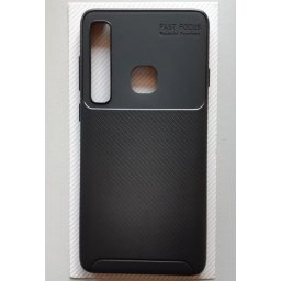 TPU maska Carbon za SM-A920F GALAXY A9 2018 (6.3"), crna