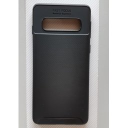 TPU maska CARBON za Samsung SM-G973F Galaxy S10 2019 (6.1"), crna