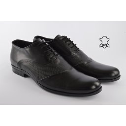 Kožne elegantne muške cipele 435 crne
