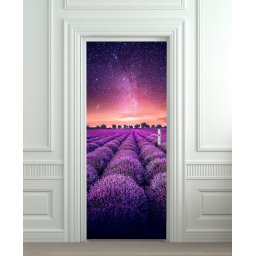 Nalepnica za vrata Lavanda6164