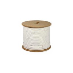 WESTERN SECURITY RG59+POWER, WHITE 300M