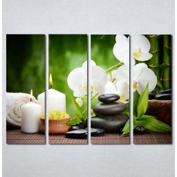Slike na platnu Wellness spa bela orhideja Nina 181_4
